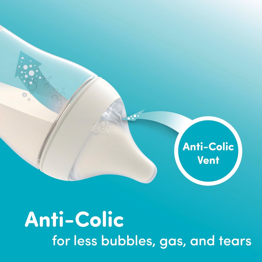 NUK Perfect Match, Slow Flow, Soft Silicone Nipple with Anti-Colic Vent, 2 Pack, BPA Free : Clothing, Shoes & Jewelry